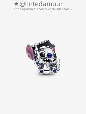 Pandora Disney Stitch Graduation Charm|Pendant